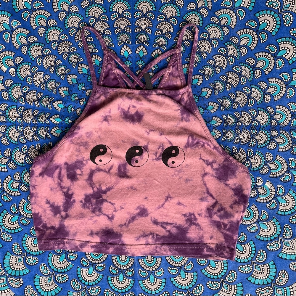 Empyre Yin Yang Tie-Dye Top